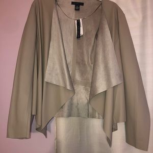 Faux Leather Blazzer Jacket!